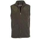 Barbour Dunmoor Waterproof Mens Fleece Gilet - Olive - William Powell