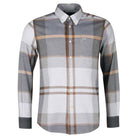 Barbour Dunoon Mens Tailored Shirt - Greystone - William Powell