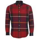 Barbour Dunoon Mens Tailored Shirt - Red - William Powell