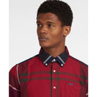 Barbour Dunoon Mens Tailored Shirt - Red - William Powell