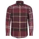 Barbour Dunoon Mens Tailored Shirt - Winter Red - William Powell