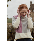 Barbour Earn Ladies Funnel Neck Knit - Cream - William Powell