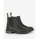 Barbour Ellison Ladies Leather Chelsea Boots - Black - William Powell