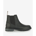 Barbour Ellison Ladies Leather Chelsea Boots - Black - William Powell