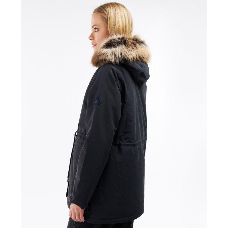 Barbour Ellison Ladies Waterproof Jacket - Dark Navy - William Powell