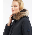 Barbour Ellison Ladies Waterproof Jacket - Dark Navy - William Powell