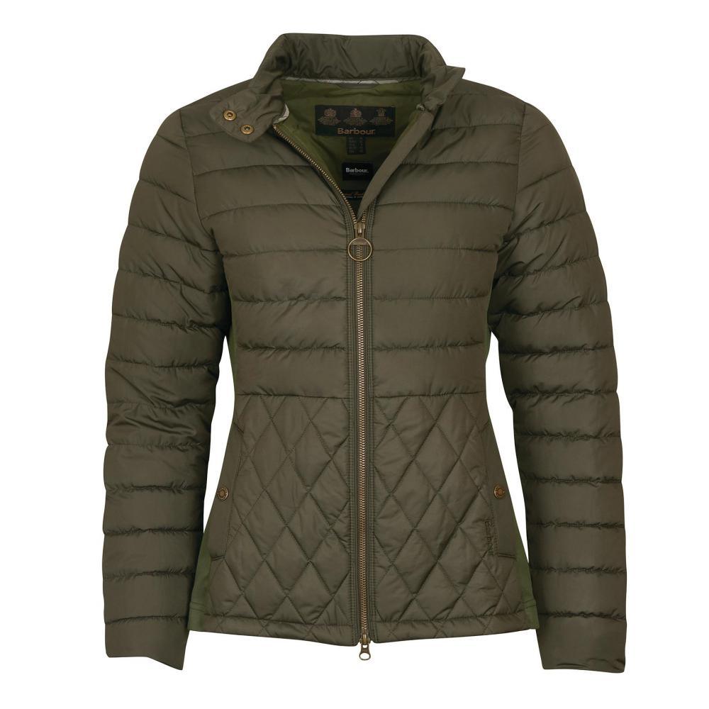 Barbour Esme Ladies Quilted Jacket - Olive - William Powell