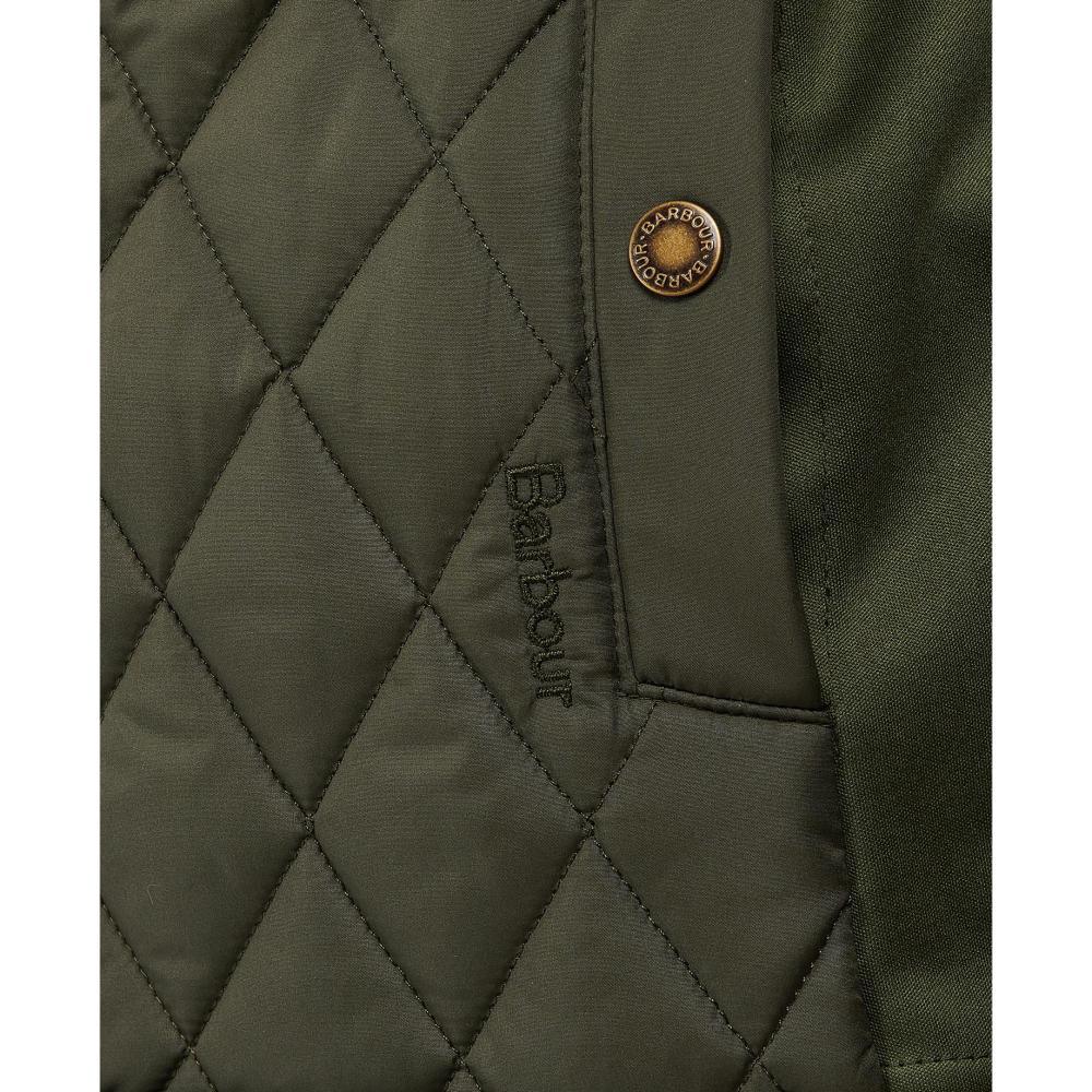 Barbour Esme Ladies Quilted Jacket - Olive - William Powell