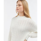 Barbour Fairbarn Ladies Knit - Cream - William Powell