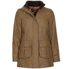 Barbour Fairfield Ladies Wool Tweed Jacket - Honey Mustard - William Powell