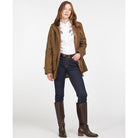 Barbour Fairfield Ladies Wool Tweed Jacket - Honey Mustard - William Powell