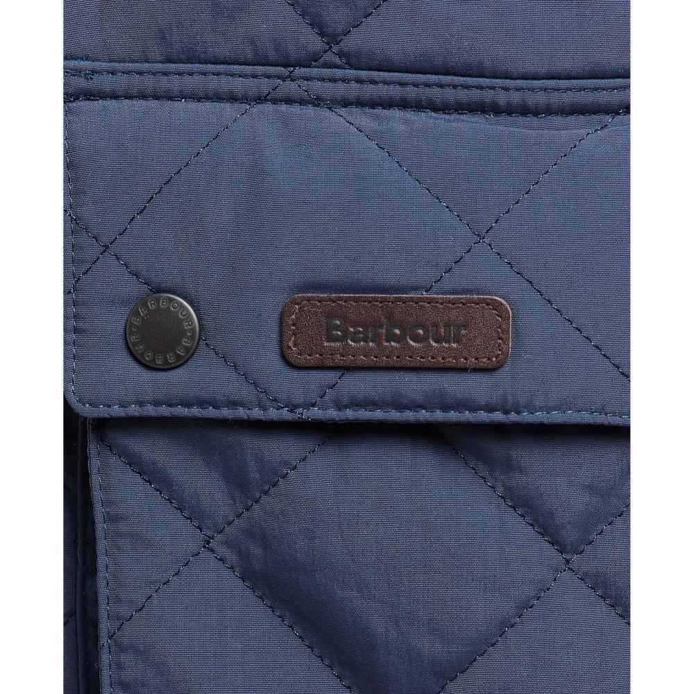 Barbour Fernwood Mens Quilted Gilet - Navy - William Powell
