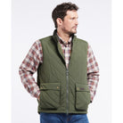 Barbour Fernwood Mens Quilted Gilet - Sage - William Powell