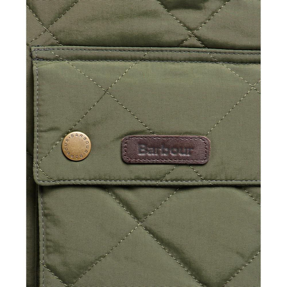 Barbour Fernwood Mens Quilted Gilet - Sage - William Powell