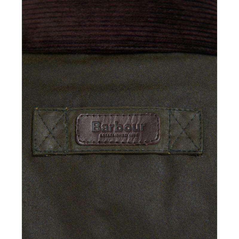 Barbour Findon Mens Wax Jacket - Archive Olive - William Powell