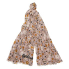 Barbour Folky Floral Print Ladies Wrap - Petal Pink - William Powell