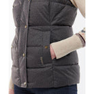 Barbour Foxglove Ladies Baffle Gilet - Hessian - William Powell