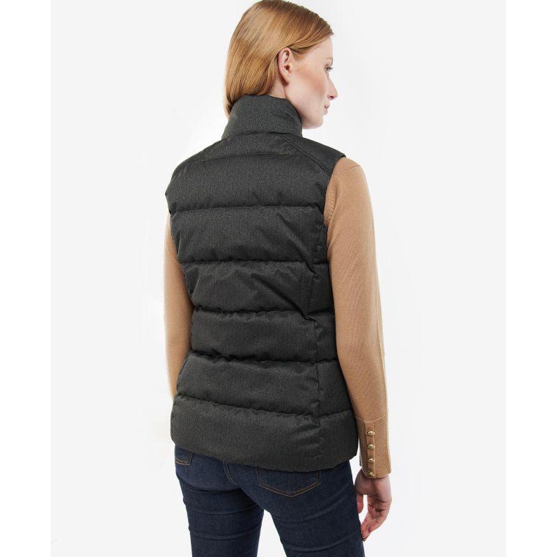 Barbour Foxglove Ladies Baffle Gilet - Olive - William Powell