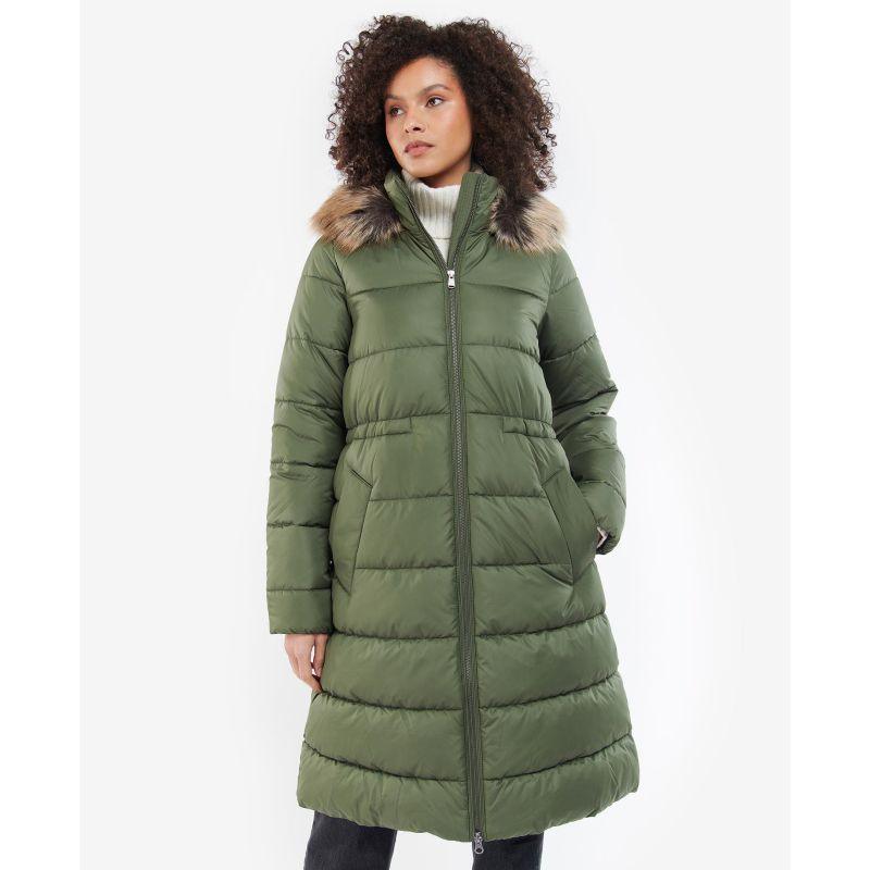 Barbour Francesca Ladies Quilted Jacket - Winterpine/Mono Tartan - William Powell