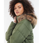 Barbour Francesca Ladies Quilted Jacket - Winterpine/Mono Tartan - William Powell