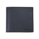 Barbour Grain Leather Mens Billfold Wallet - Black - William Powell