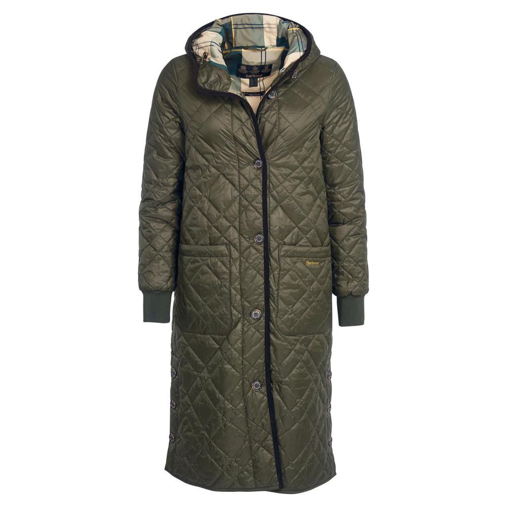 Barbour Grimsthorpe Ladies Quilted Coat - Sage/Ancient - William Powell