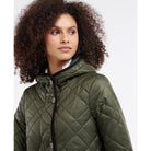 Barbour Grimsthorpe Ladies Quilted Coat - Sage/Ancient - William Powell