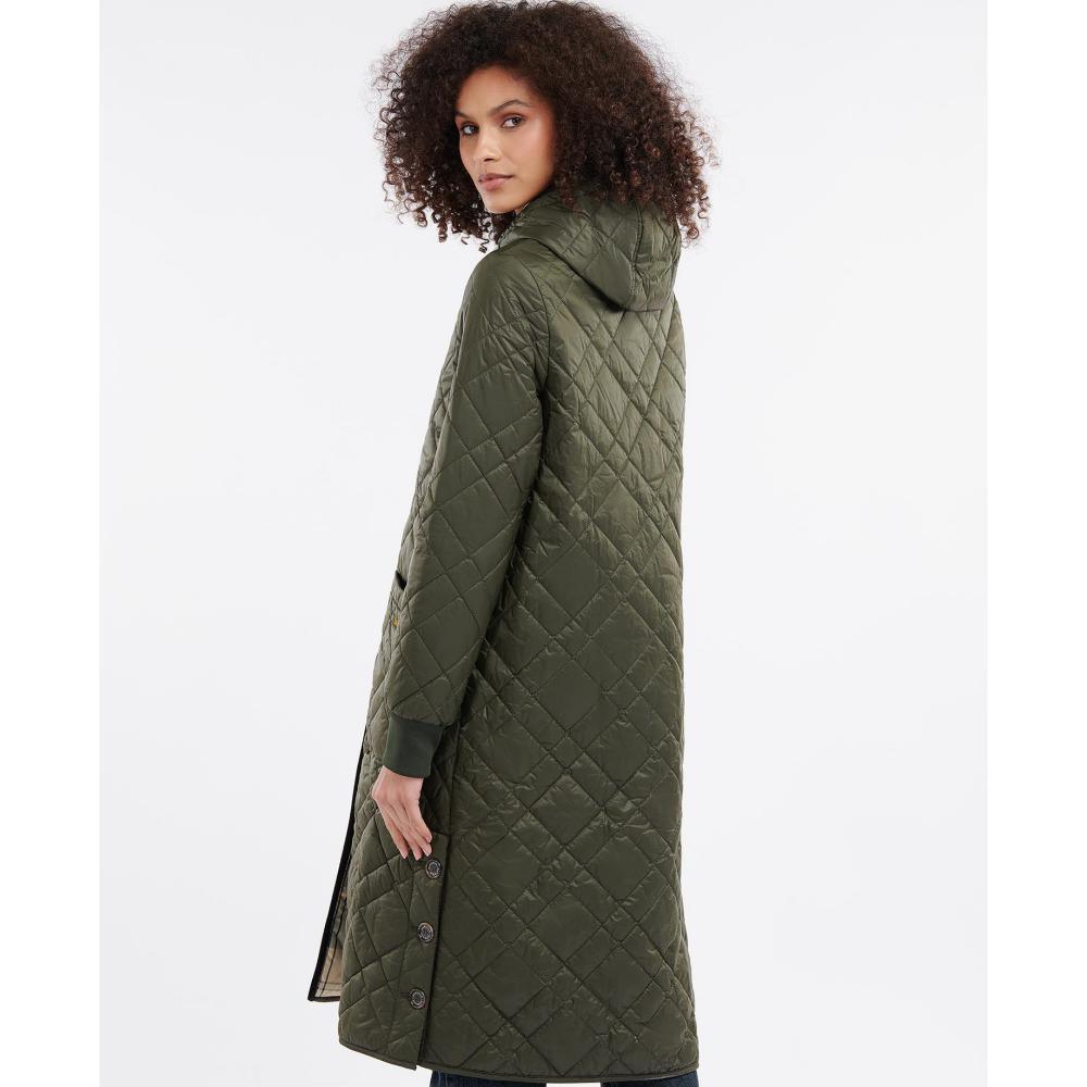 Barbour Grimsthorpe Ladies Quilted Coat - Sage/Ancient - William Powell