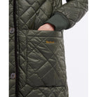 Barbour Grimsthorpe Ladies Quilted Coat - Sage/Ancient - William Powell