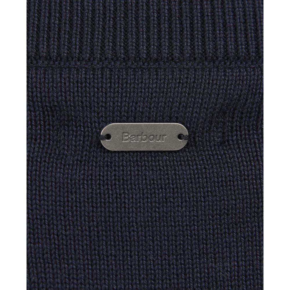 Barbour Hampton Ladies Knit - Navy - William Powell