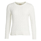 Barbour Hampton Ladies Knit - Off White - William Powell