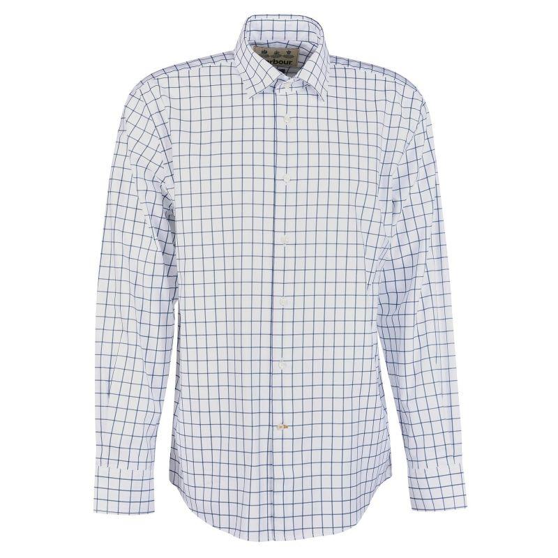 Barbour Hanstead Mens Country Active Regular Fit Shirt - Blue - William Powell