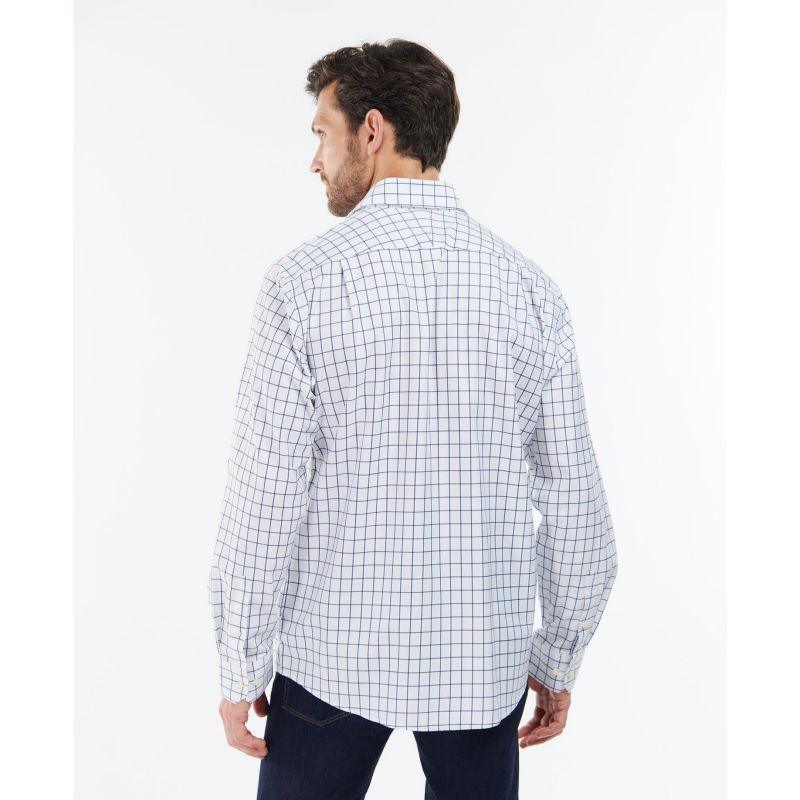Barbour Hanstead Mens Country Active Regular Fit Shirt - Blue - William Powell