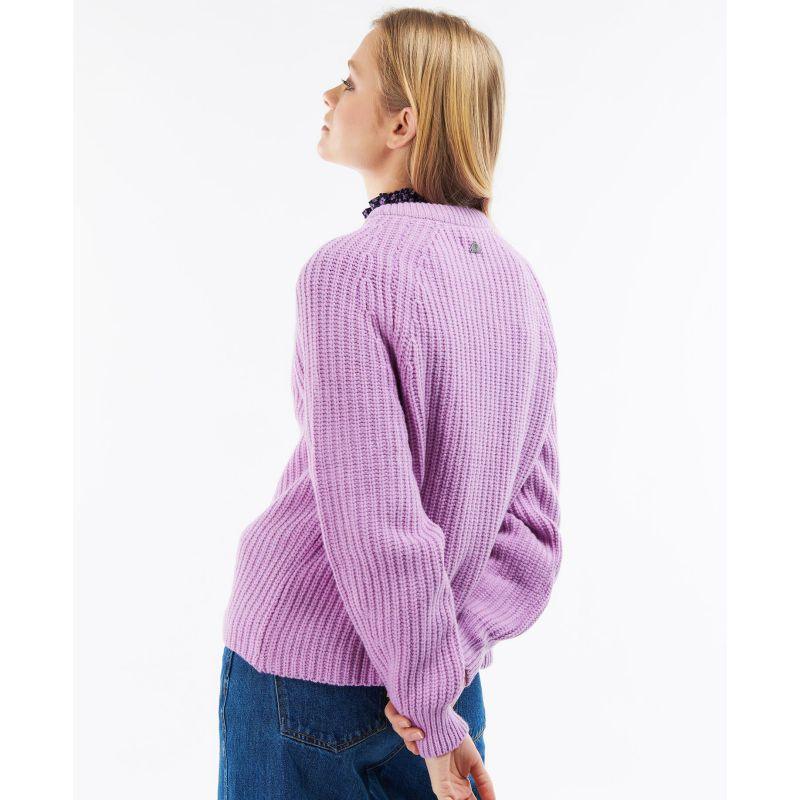 Barbour Hartley Ladies Knit - Lilac Blossom - William Powell