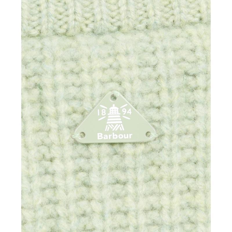 Barbour Hartley Ladies Knit - Soft Sage Marl - William Powell