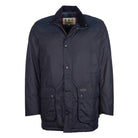 Barbour Hartlington Mens Wax Jacket - Navy - William Powell