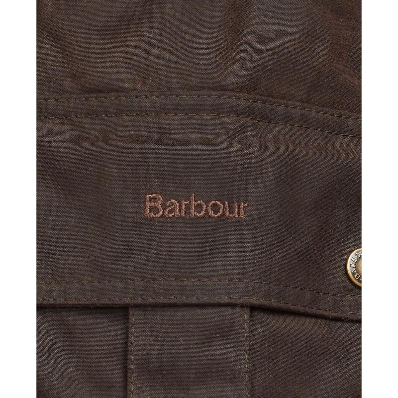 Barbour Hartwith Ladies Wax Parka Jacket - Rustic/Classic - William Powell