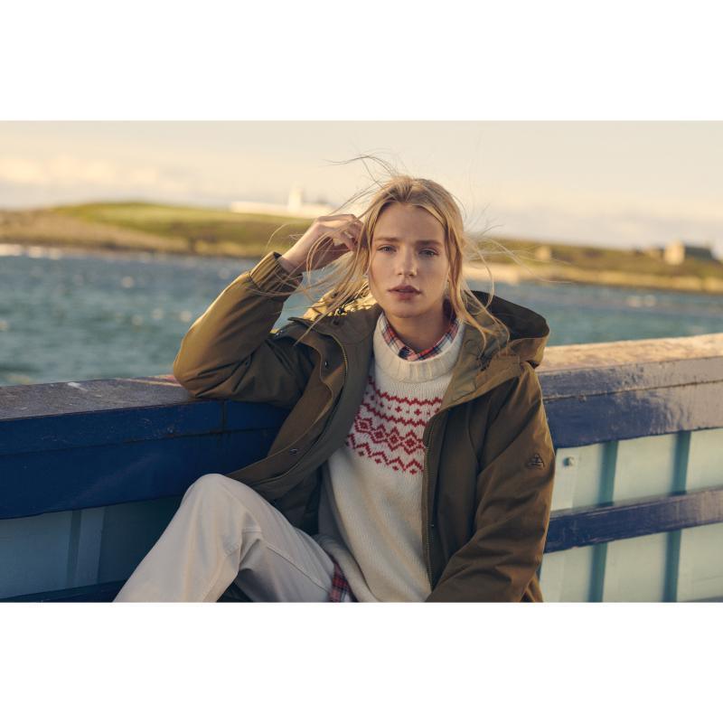 Scarf Green Ladies Barbour Jacket Barbour Gunnerside Ladies Wax