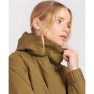 Barbour Hauxley Ladies Waterproof Jacket - Nori Green/Dusky Green - William Powell