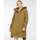 Barbour Hauxley Ladies Waterproof Jacket - Nori Green/Dusky Green - William Powell