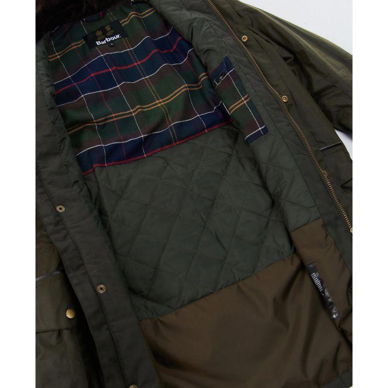 Barbour Hawthorn Mens Wax Jacket - Archive Olive - William Powell