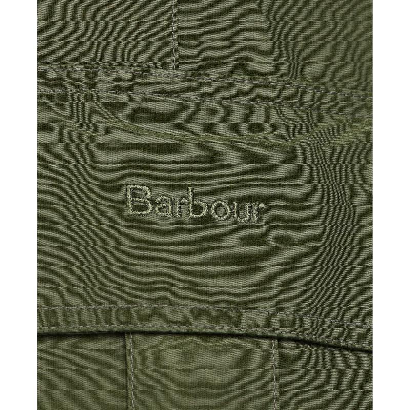 Barbour Hebden Ladies Waterproof Jacket - Olive/Classic - William Powell