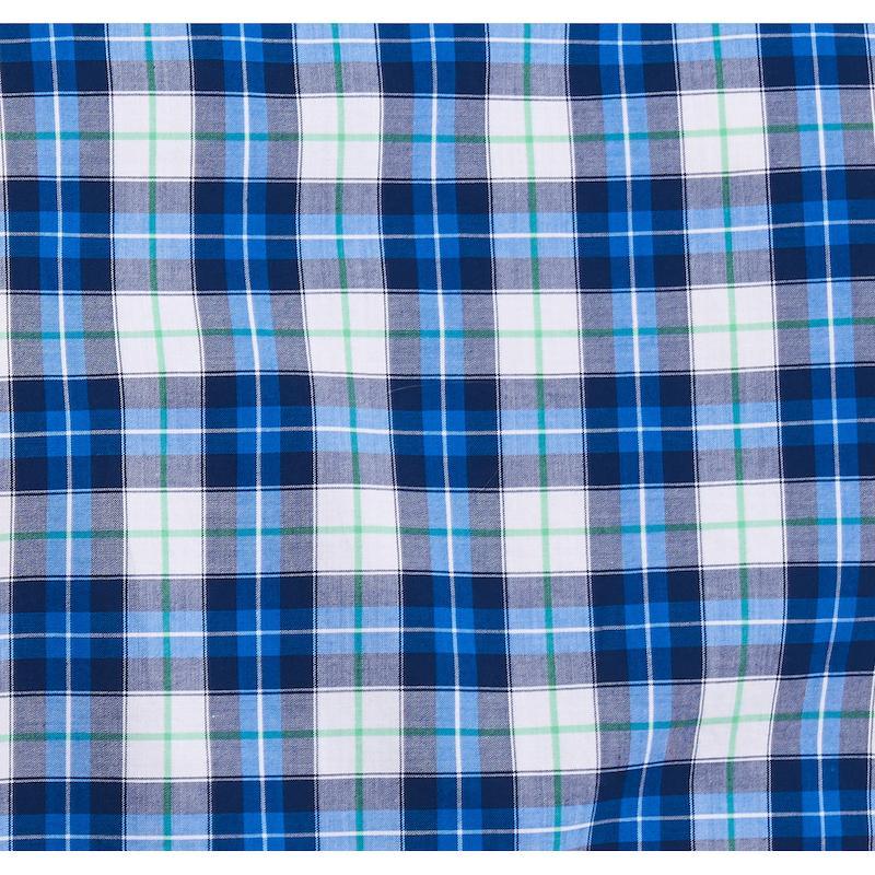 Barbour Highland Check 28 Tailored Fit Mens Shirt - Blue - William Powell
