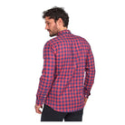 Barbour Highland Check 35 Mens Tailored Shirt - Red - William Powell