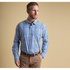 Barbour Holker Shirt - Blue - William Powell