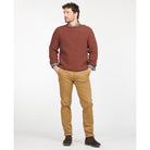 Barbour Horseford Crew Neck Mens Jumper - Cinnamon - William Powell