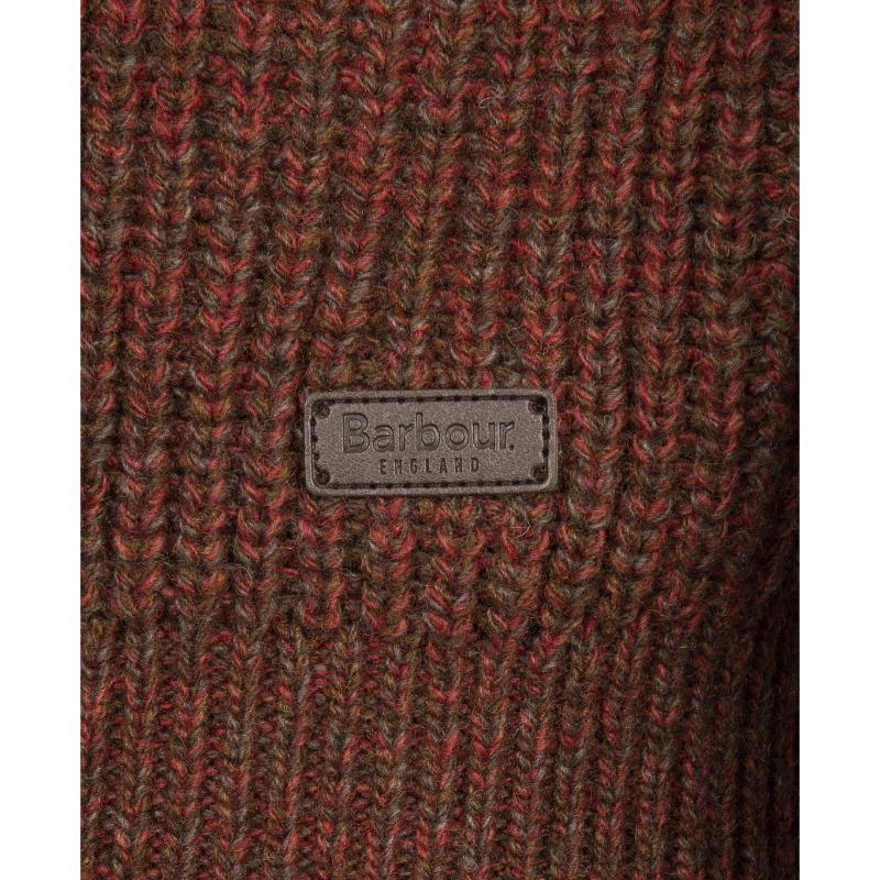 Barbour Horseford Crew Neck Mens Jumper - Cinnamon - William Powell