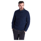 Barbour Horseford Crew Neck Mens Jumper - Navy - William Powell