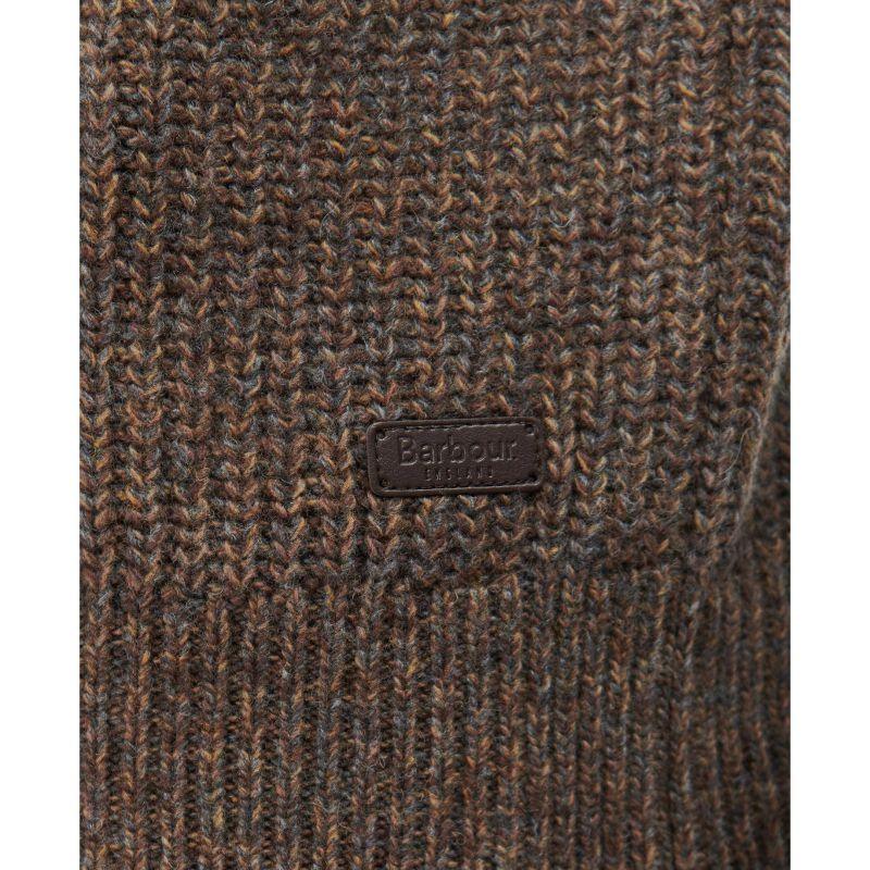 Barbour Horseford Mens Crew Neck Jumper - Sandstone - William Powell