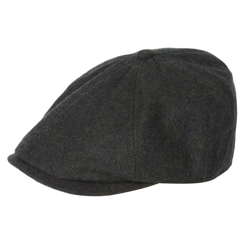 Barbour Howden Mens Bakerboy Cap - Olive - William Powell